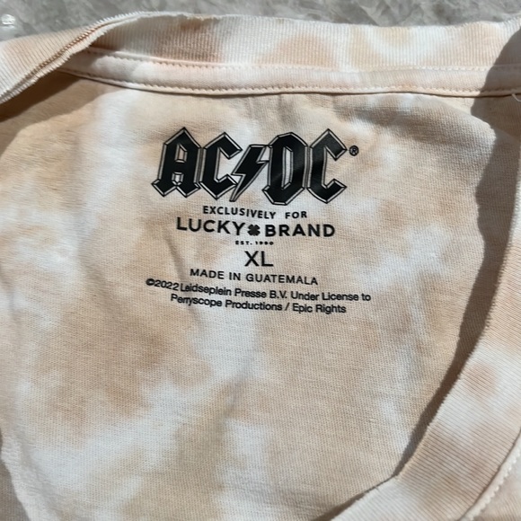 Lucky Brand AC/DC Back in Black Tank, size XL - Picture 6 of 7